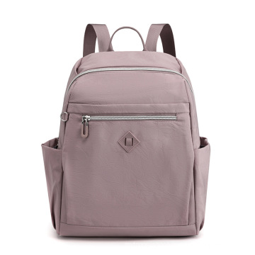 2022 New Style Solid Color Ladies Fashion Casual Backpacks Waterproof Boys Bags 15 Inch Outdoor College Student Laptop Backpack